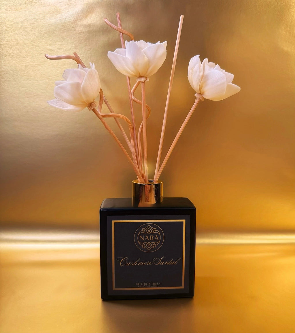 Cashmere Santal—Reed Diffuser
