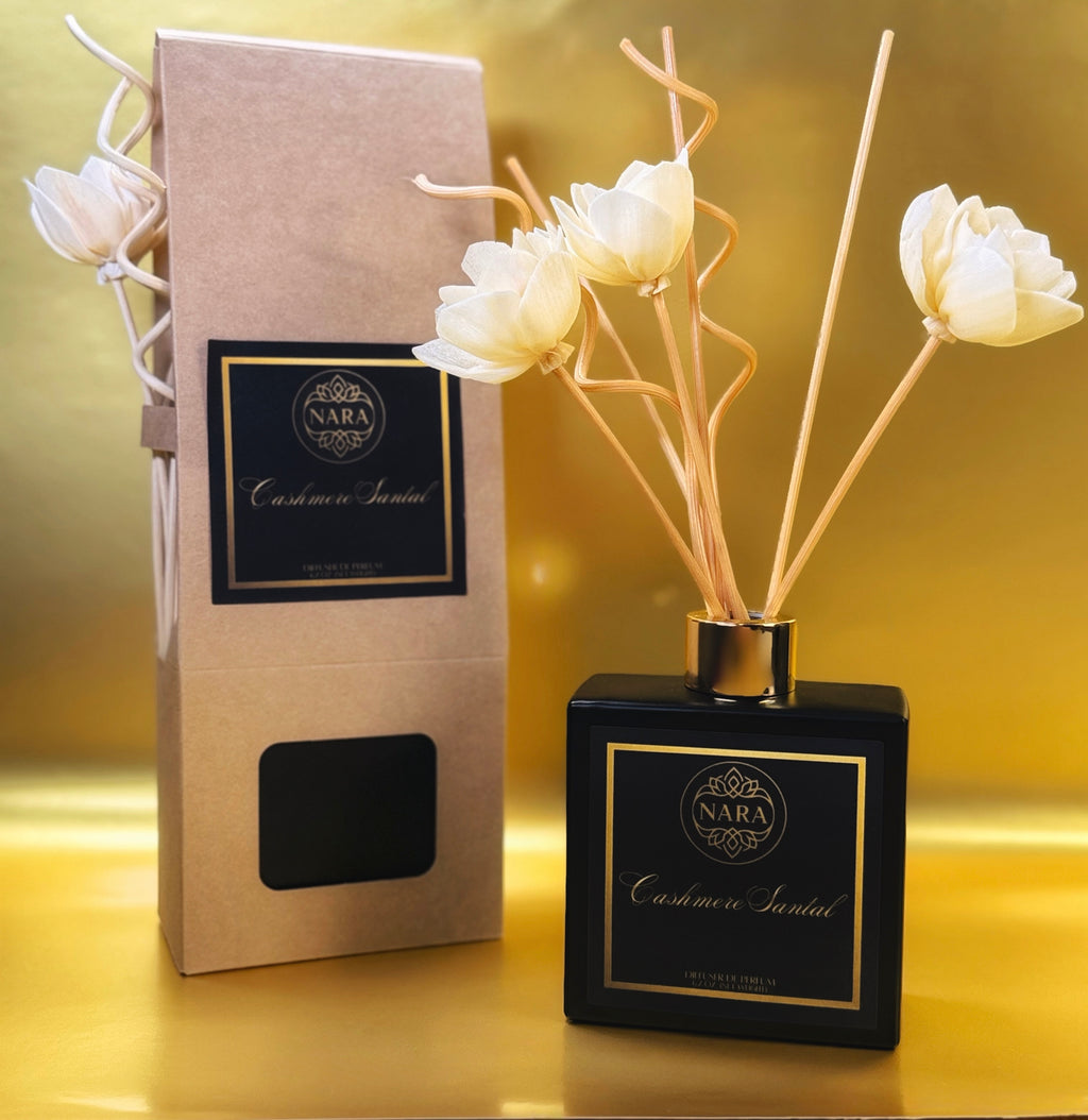 Cashmere Santal—Reed Diffuser